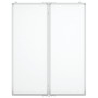 Folding magnetic whiteboard aluminum 80x100x1.7 cm by , Exhibition panels - Ref: Foro24-4005352, Price: 47,99 €, Discount: %