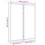 Folding magnetic whiteboard aluminum 80x100x1.7 cm by , Exhibition panels - Ref: Foro24-4005352, Price: 47,99 €, Discount: %