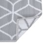 Alfombra de exterior PP gris 120x180 cm de vidaXL, Protectores para exterior - Ref: Foro24-310421, Precio: 27,37 €, Descuento: %