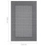 Alfombra de exterior PP gris 120x180 cm de vidaXL, Protectores para exterior - Ref: Foro24-310413, Precio: 27,37 €, Descuento: %