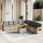 11-piece garden sofa set with beige synthetic rattan cushions by , Garden sets - Ref: Foro24-3273705, Price: 817,85 €, Discou...