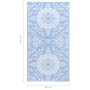 Outdoor carpet in baby blue PP 80x150 cm by vidaXL, Outdoor protectors - Ref: Foro24-310452, Price: 20,13 €, Discount: %