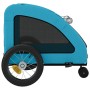 Bicycle pet trailer, iron frame, blue Oxford fabric by , pet strollers - Ref: Foro24-93974, Price: 98,99 €, Discount: %