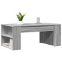 Engineered wood Sonoma gray coffee table 102x55x42 cm by , Coffee table - Ref: Foro24-831859, Price: 74,77 €, Discount: %