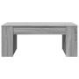 Engineered wood Sonoma gray coffee table 102x55x42 cm by , Coffee table - Ref: Foro24-831859, Price: 74,77 €, Discount: %