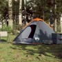 4-person waterproof gray and orange igloo tent. by , tents - Ref: Foro24-94771, Price: 78,15 €, Discount: %