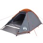 4-person waterproof gray and orange igloo tent. by , tents - Ref: Foro24-94771, Price: 78,15 €, Discount: %