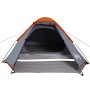 4-person waterproof gray and orange igloo tent. by , tents - Ref: Foro24-94771, Price: 78,15 €, Discount: %