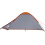 4-person waterproof gray and orange igloo tent. by , tents - Ref: Foro24-94771, Price: 78,15 €, Discount: %