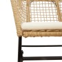 Garden armchairs with cushions 2 units synthetic brown rattan by , Garden chairs - Ref: Foro24-369101, Price: 106,03 €, Disco...