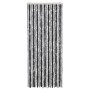 Chenille gray and black anti-fly curtain 56x200 cm by , Mosquito nets for windows - Ref: Foro24-377326, Price: 35,88 €, Disco...