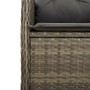 Reclining garden armchairs and 2 gray synthetic rattan cushions by , Garden chairs - Ref: Foro24-365687, Price: 264,97 €, Dis...