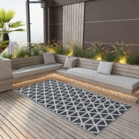 Outdoor black PP rug 190x290 cm by vidaXL, Outdoor protectors - Ref: Foro24-310419, Price: 59,45 €, Discount: %