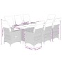 Garden dining set 9 pieces and gray synthetic rattan cushions by , Garden sets - Ref: Foro24-3276733, Price: 1,00 €, Discount: %