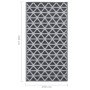 Outdoor black PP rug 190x290 cm by vidaXL, Outdoor protectors - Ref: Foro24-310419, Price: 59,41 €, Discount: %