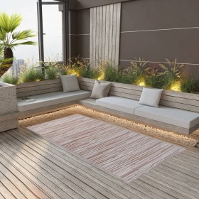 Brown PP outdoor rug 120x180 cm by vidaXL, Outdoor protectors - Ref: Foro24-310441, Price: 27,33 €, Discount: %