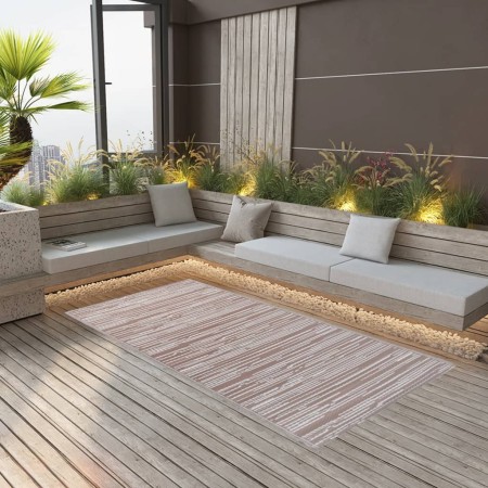 Brown PP outdoor rug 120x180 cm by vidaXL, Outdoor protectors - Ref: Foro24-310441, Price: 27,31 €, Discount: %