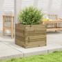 Jardinera madera de pino impregnada 50x50x46 cm de , Maceteros y jardineras - Ref: Foro24-3282408, Precio: 106,43 €, Descuent...