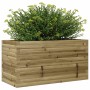 Jardinera de madera de pino impregnada 90x40x46 cm de , Maceteros y jardineras - Ref: Foro24-3282448, Precio: 133,99 €, Descu...