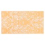 Orange and white PP outdoor rug 80x150 cm by vidaXL, Outdoor protectors - Ref: Foro24-310460, Price: 20,49 €, Discount: %