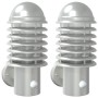 Outdoor lights with sensor 2 units stainless steel by , Outdoor lighting - Ref: Foro24-4006251, Price: 74,35 €, Discount: %