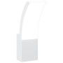 Lámpara de pared LED de exterior aluminio fundido blanco de , Iluminación de exterior - Ref: Foro24-4006264, Precio: 26,99 €,...