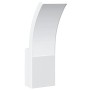 Lámpara de pared LED de exterior aluminio fundido blanco de , Iluminación de exterior - Ref: Foro24-4006264, Precio: 26,99 €,...