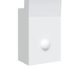 Lámpara de pared de exterior LED con sensor aluminio blanco de , Iluminación de exterior - Ref: Foro24-4006266, Precio: 32,99...