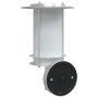 Outdoor wall lights 2 units stainless steel silver by , Outdoor lighting - Ref: Foro24-4006285, Price: 58,99 €, Discount: %