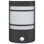 Outdoor wall light with stainless steel black sensor by , Outdoor lighting - Ref: Foro24-4006300, Price: 28,77 €, Discount: %