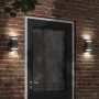 Outdoor wall lights 2 units stainless steel black by , Outdoor lighting - Ref: Foro24-4006337, Price: 33,99 €, Discount: %