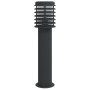 Outdoor floor lamp stainless steel black 60 cm by , Outdoor lighting - Ref: Foro24-4006361, Price: 44,44 €, Discount: %