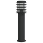 Outdoor floor lamp stainless steel black 60 cm by , Outdoor lighting - Ref: Foro24-4006361, Price: 44,44 €, Discount: %