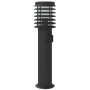 Outdoor floor lamp with black steel plug 60 cm by , Outdoor lighting - Ref: Foro24-4006377, Price: 47,61 €, Discount: %