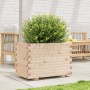 Jardinera madera maciza de pino 70x40x49,5 cm de , Maceteros y jardineras - Ref: Foro24-847368, Precio: 94,48 €, Descuento: %