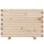 Jardinera madera maciza de pino 70x40x49,5 cm de , Maceteros y jardineras - Ref: Foro24-847368, Precio: 94,48 €, Descuento: %