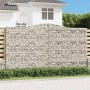 Gabion baskets 20 units, arched shape, iron, 400x30x220/240cm by , Pots and planters - Ref: Foro24-3146954, Price: 3,00 €, Di...