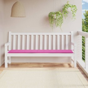 Cushion for garden bench, pink fabric, 200x50x3 cm. by , Cushions for chairs and sofas - Ref: Foro24-361206, Price: 33,13 €, ...