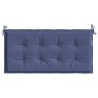 Kissen für Gartenbank aus marineblauem Oxford-Stoff 100x50x3 cm. von , Kissen für Stühle und Sofas - Ref: Foro24-378452, Prei...