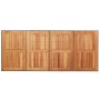 Mesa de jardín superficie madera acacia ratán gris 190x80x75cm de , Mesas de jardín - Ref: Foro24-365601, Precio: 234,38 €, D...