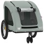 Remolque de bicicleta mascotas hierro tela Oxford gris de , Cochecitos para mascotas - Ref: Foro24-93972, Precio: 99,06 €, De...