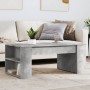 Mesa de centro madera de ingeniería gris hormigón 102x55x42 cm de , Mesas de centro - Ref: Foro24-831856, Precio: 63,56 €, De...