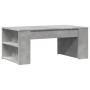 Engineered wood gray concrete coffee table 102x55x42 cm by , Coffee table - Ref: Foro24-831856, Price: 76,69 €, Discount: %