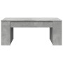 Engineered wood gray concrete coffee table 102x55x42 cm by , Coffee table - Ref: Foro24-831856, Price: 76,69 €, Discount: %