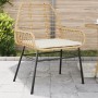 Garden armchairs with cushions 2 pcs synthetic brown rattan by , Garden chairs - Ref: Foro24-369094, Price: 119,48 €, Discoun...