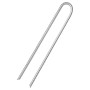 U-shaped tent pegs 6 pcs galvanized steel 37 cm Ø10 mm by , Tent Accessories - Ref: Foro24-4009347, Price: 25,79 €, Discount: %