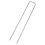 Ground U-shaped pegs, 50 units, galvanized steel, 20x3.5 cm by , Tent Accessories - Ref: Foro24-4009366, Price: 23,04 €, Disc...