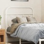 Cabecero de metal blanco 90 cm de , Cabeceros y pies de cama - Ref: Foro24-377194, Precio: 33,90 €, Descuento: %