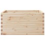 Jardinera de madera maciza de pino 90x90x46 cm de , Maceteros y jardineras - Ref: Foro24-3282424, Precio: 165,48 €, Descuento: %