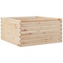 Jardinera de madera maciza de pino 90x90x46 cm de , Maceteros y jardineras - Ref: Foro24-3282424, Precio: 165,48 €, Descuento: %